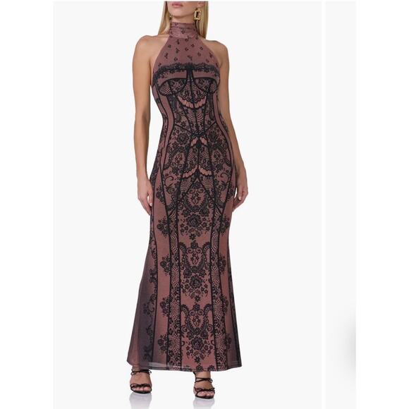 AFRM Dresses & Skirts - AFRM Arlette Black Bustier Maxi Dress Size Small
